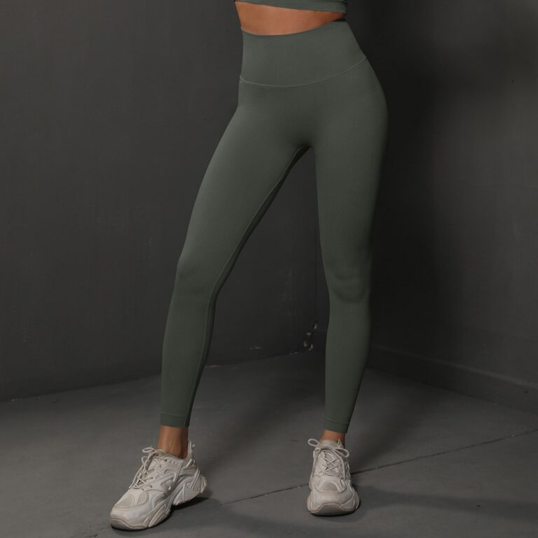 Yoga Pants Seamless Smiley Face High-Waisted Tight-Fitting Yoga Pants for Peach-Shaped Hips